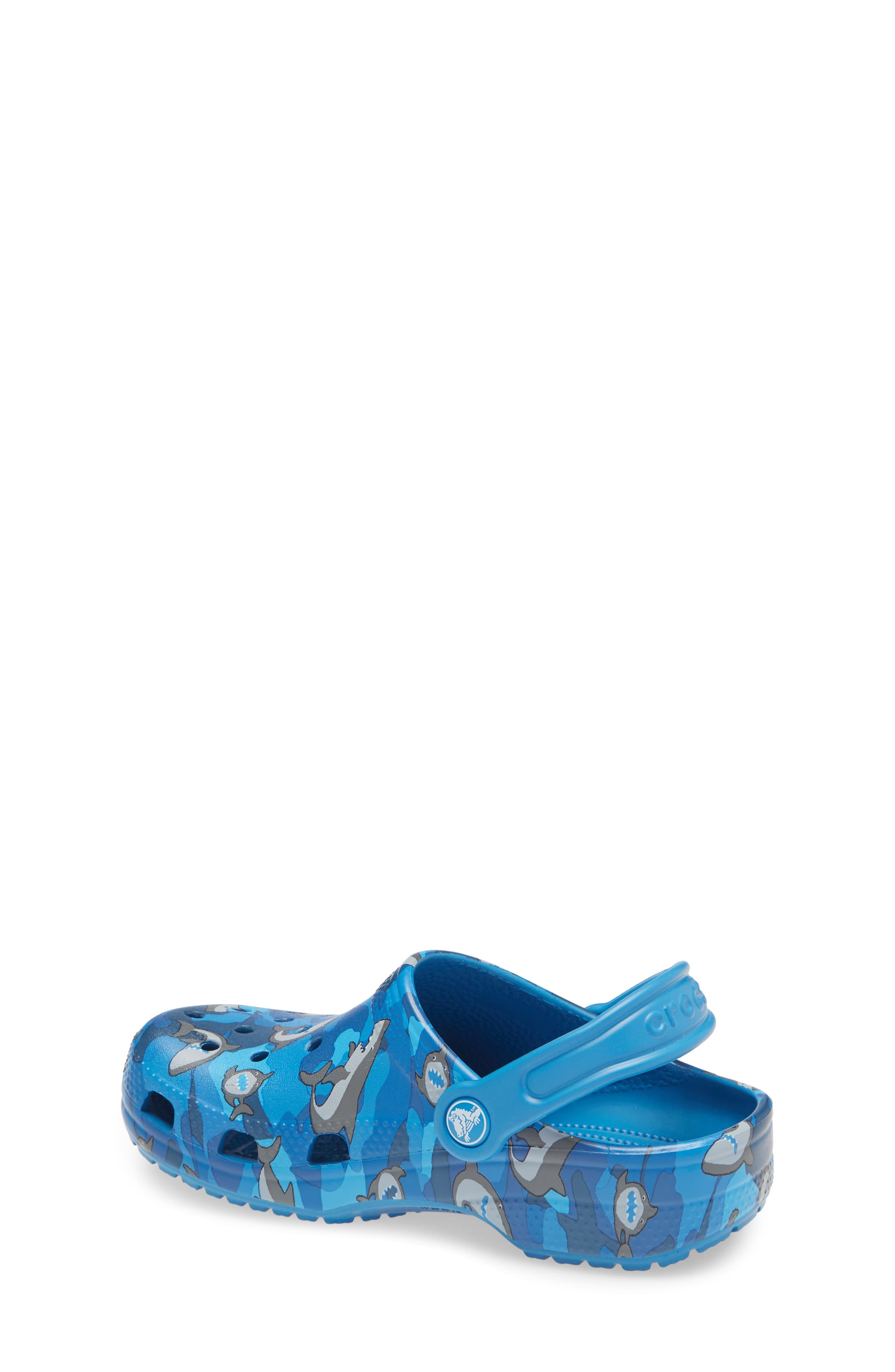 CROCS <sup>™</sup> Classic Shark Clog Sandal, Alternate, color, 