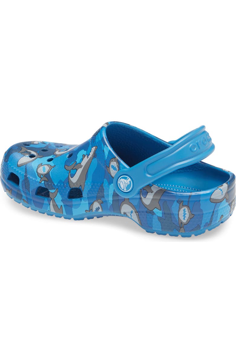CROCS <sup>™</sup> Classic Shark Clog Sandal, Alternate, color,
