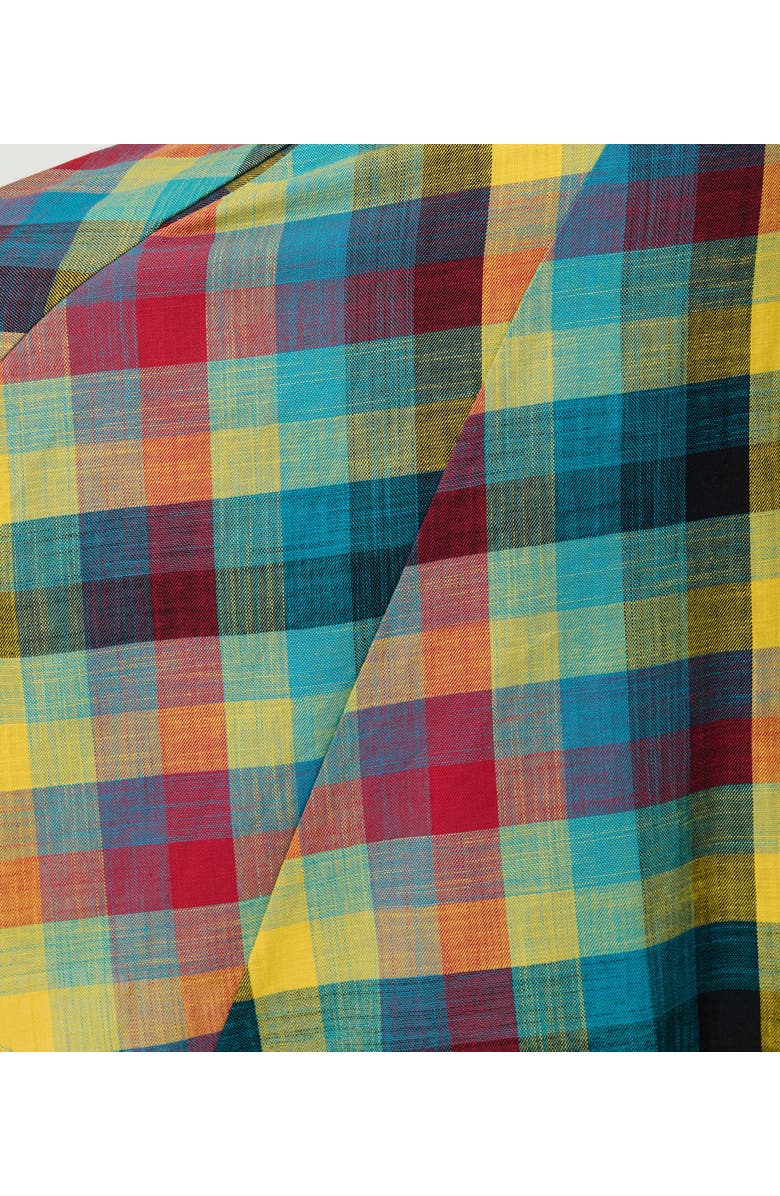 Unique Vintage Plus Size 1950s Bobbie Swing Dress, Alternate, color, Green Multi Plaid