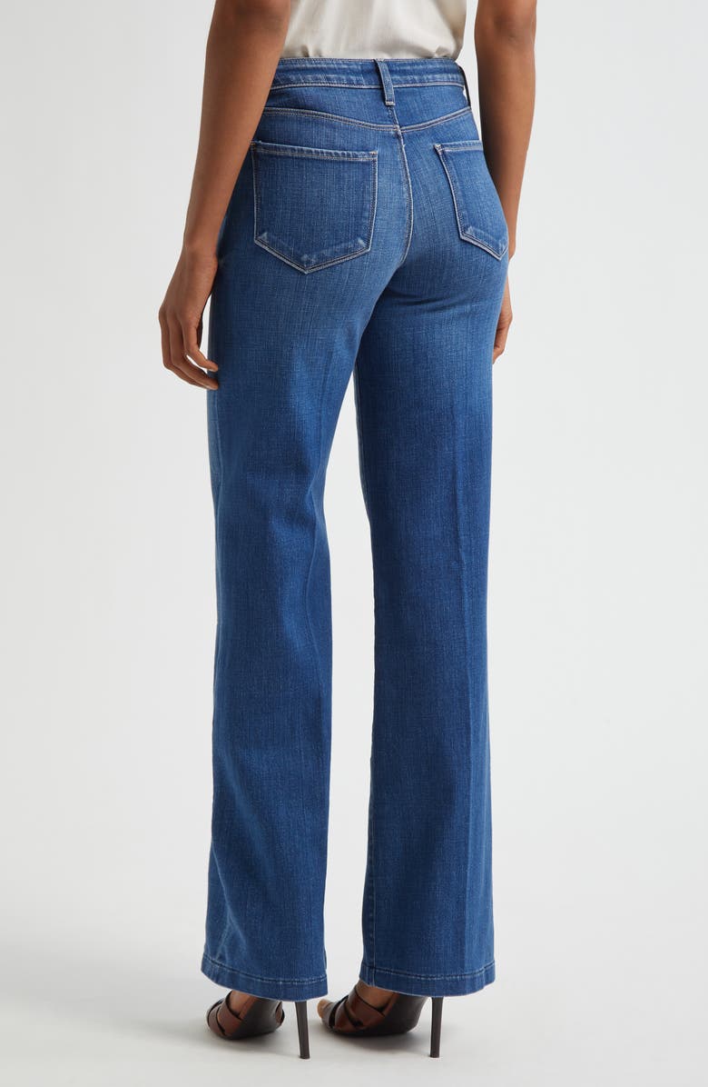 L'AGENCE Clayton Wide Leg Jeans, Alternate, color, Kaplan