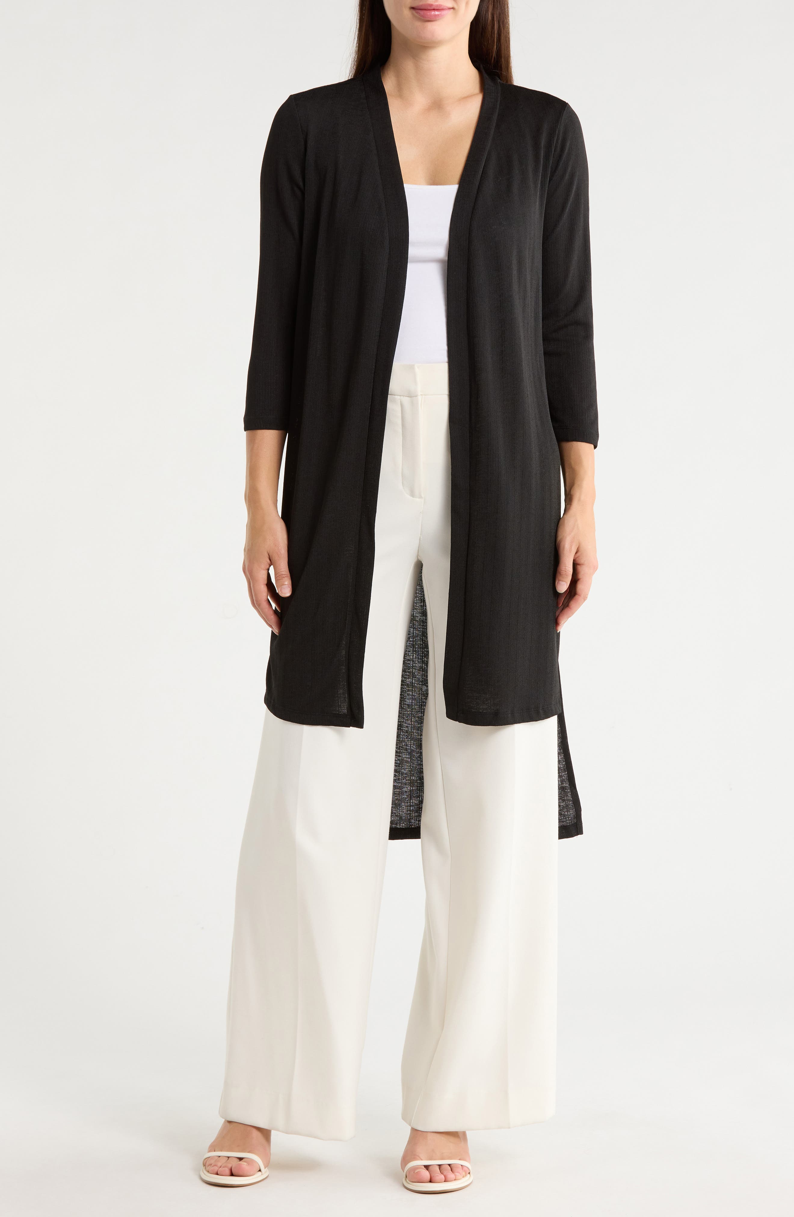 PATRIZIA LUCA Lightweight Duster Jacket