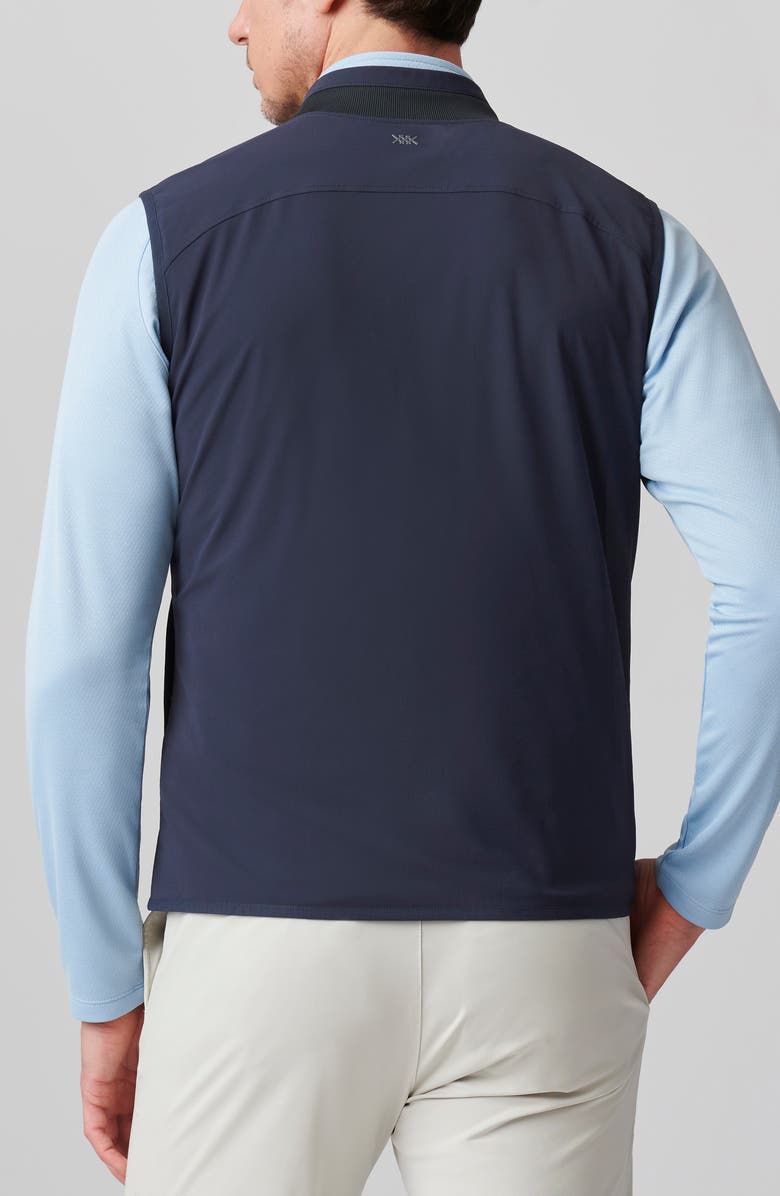 Rhone Top Flight Water Resistant Vest, Alternate, color, True Navy