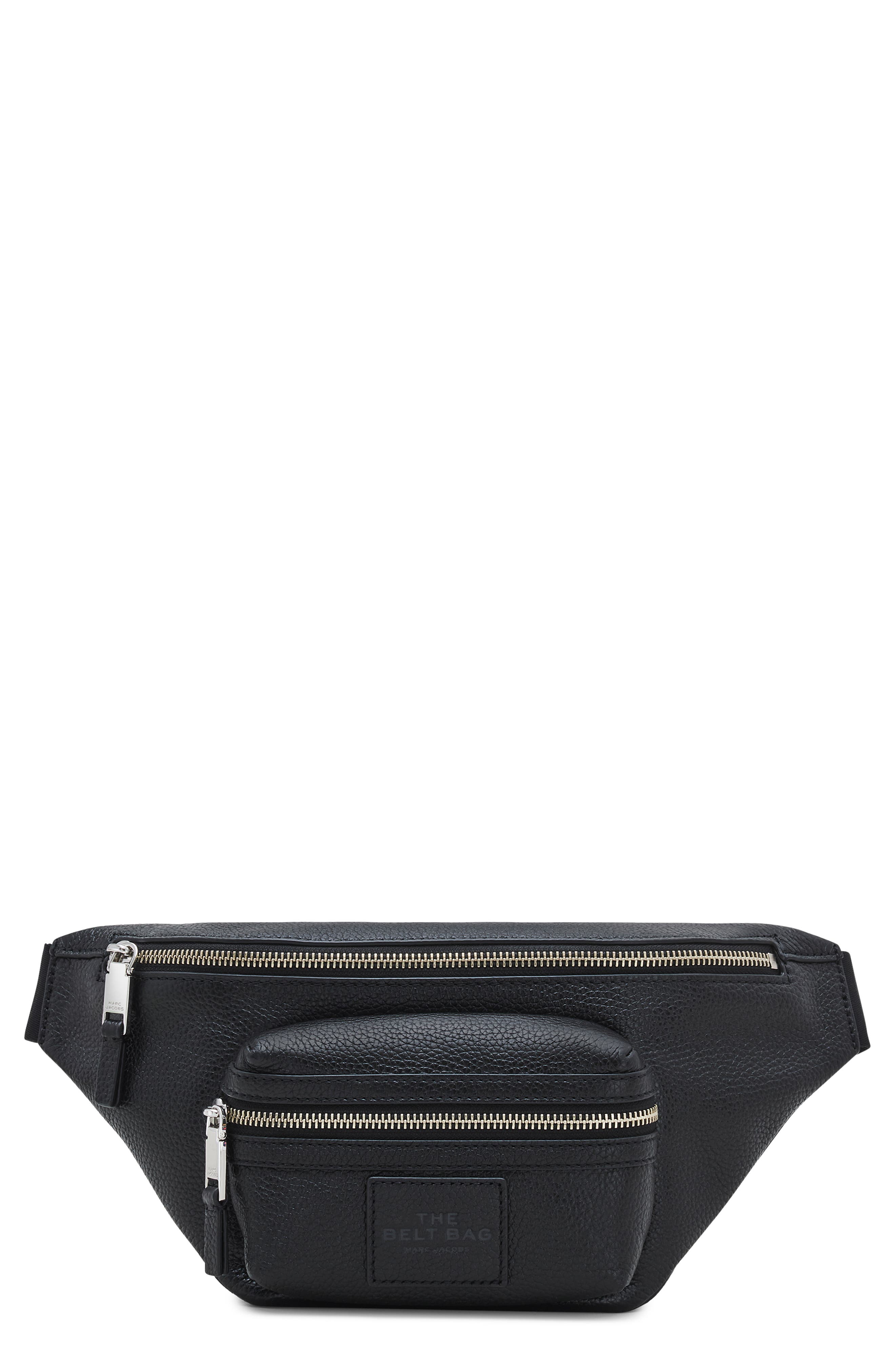Marc Jacobs The Leather Belt Bag, Main, color, 