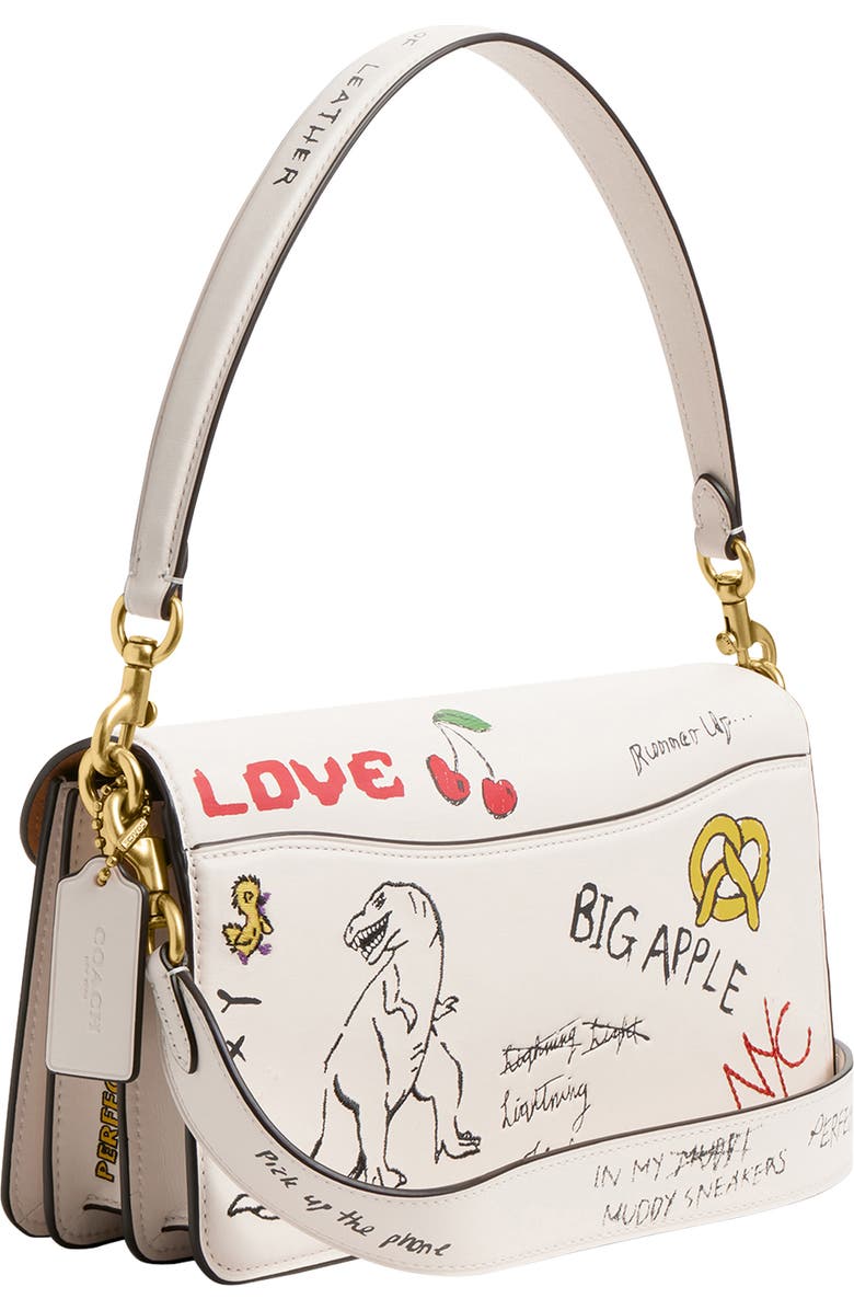 COACH Tabby Sketch Print Shoulder Bag, Alternate, color,