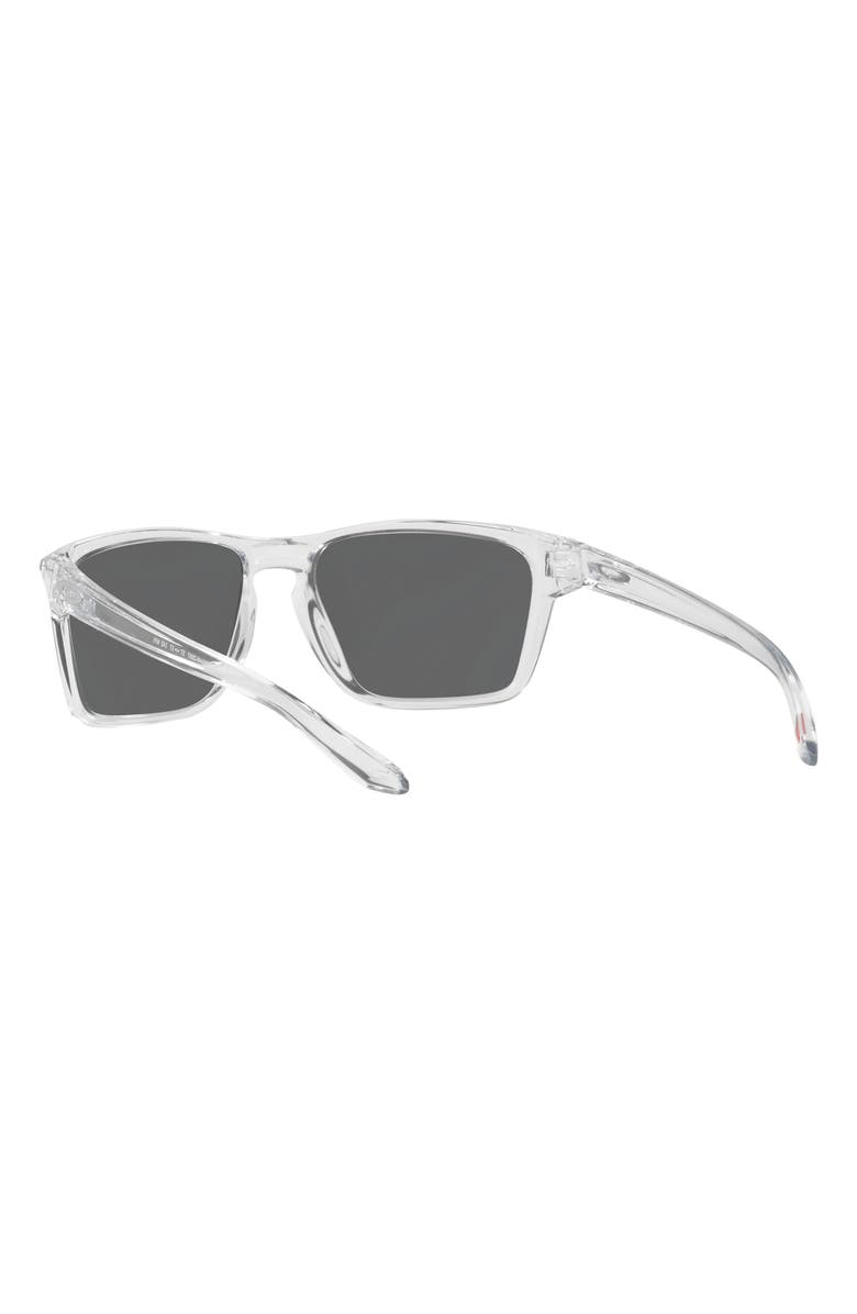 Oakley Sylas 57mm Prizm<sup>™</sup> Rectangular Sunglasses, Alternate, color, Clear