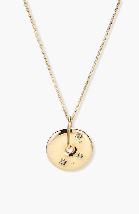Zodiac Pendant Necklace