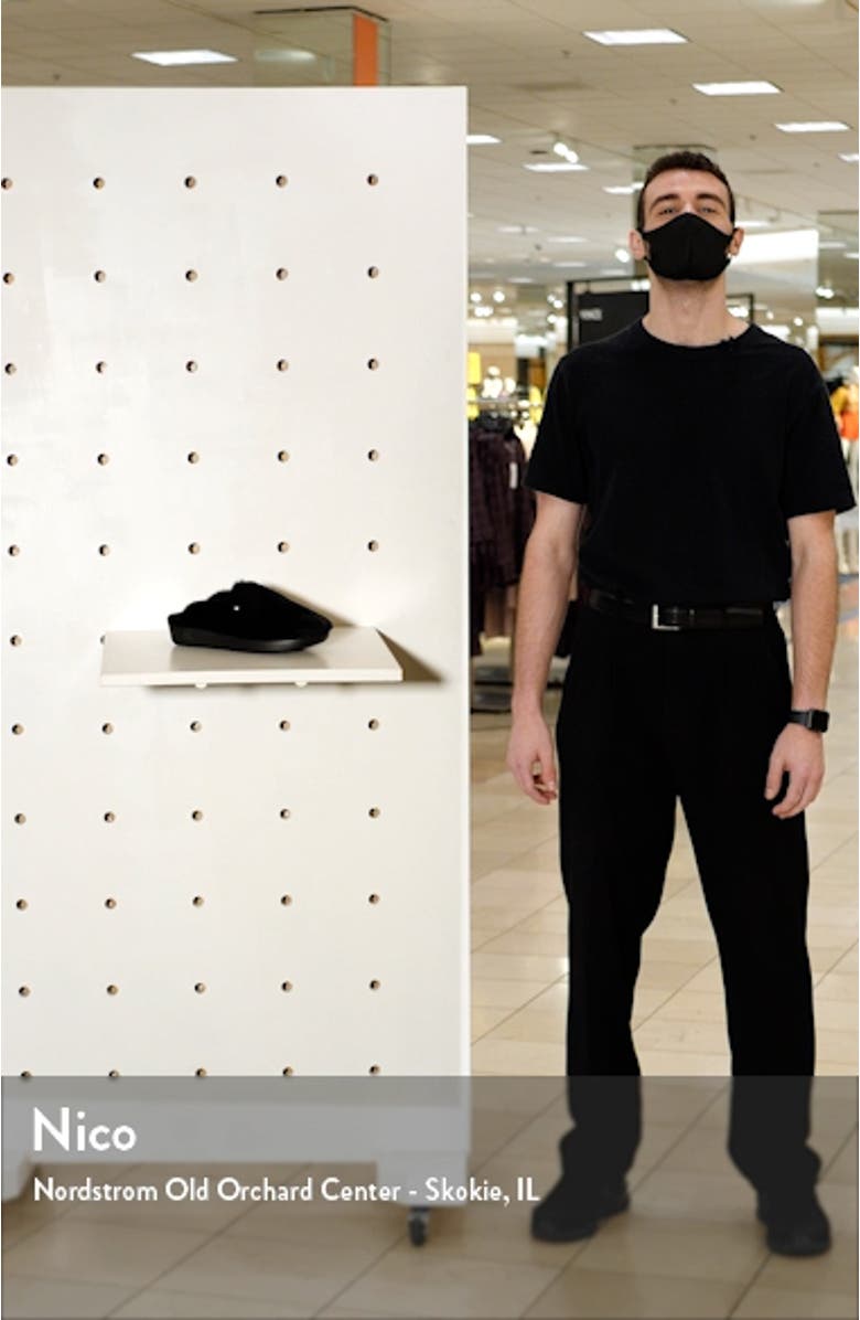 Leisurelee Faux Fur Slipper, sales video thumbnail