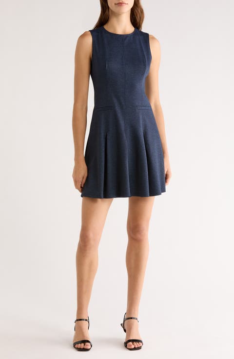 Sleeveless Fit & Flare Dress (Regular & Petite)