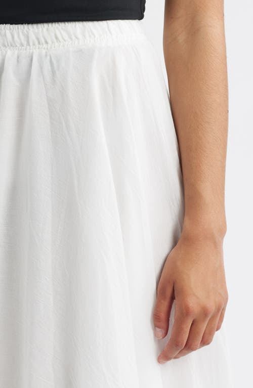 Nikki Lund Alba Pull-on Midi A-line Skirt