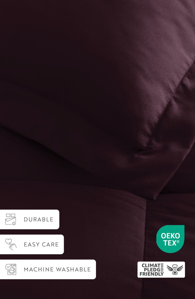 IENJOY HOME Premium Comforter & Sheet Bed In A Bag Set, Alternate, color, Purple