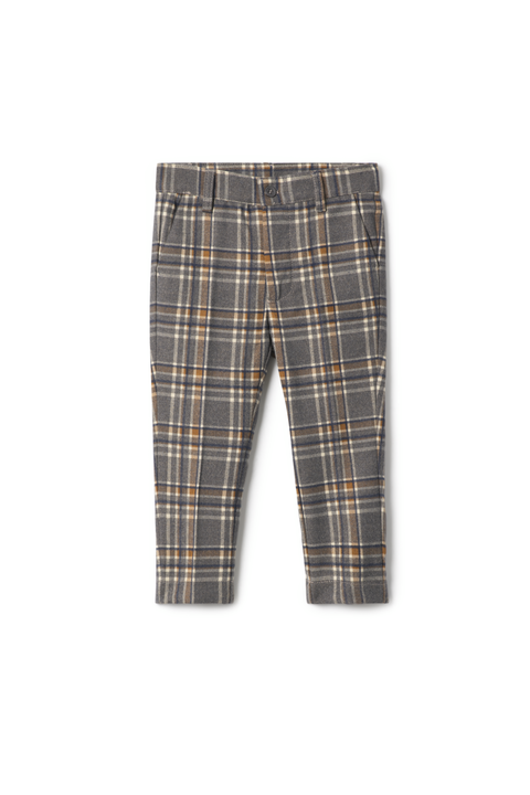 Front Zipper Woven Plaid Pants (Toddler, Little Kid & Big Kid)