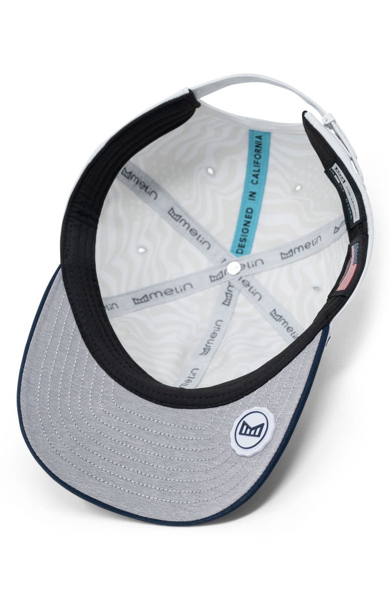 Melin Legend Hydro Americana Performance Dad Hat, Alternate, color, 