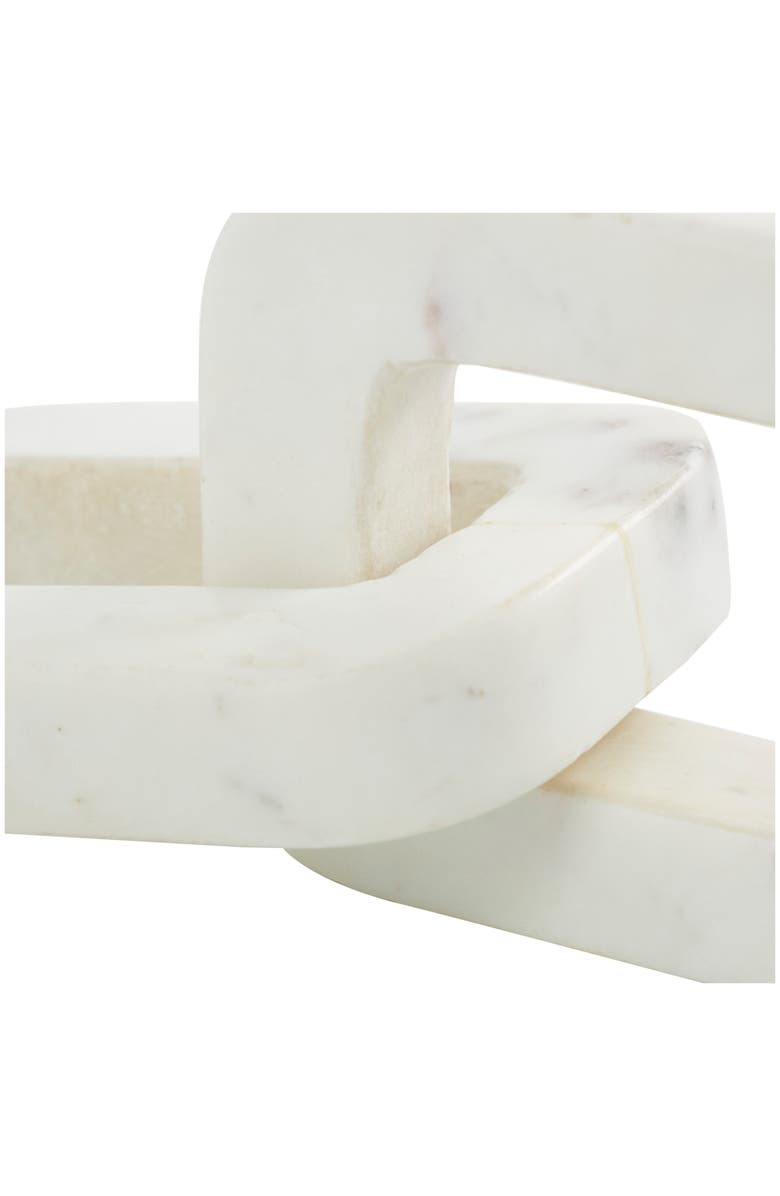VIVIAN LUNE HOME Marble Chain Sculpture, Alternate, color,