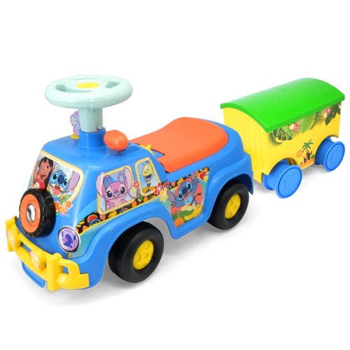 Kiddieland Lights N' Sounds Camper Stitch, Disney Foottofloor Vehicle