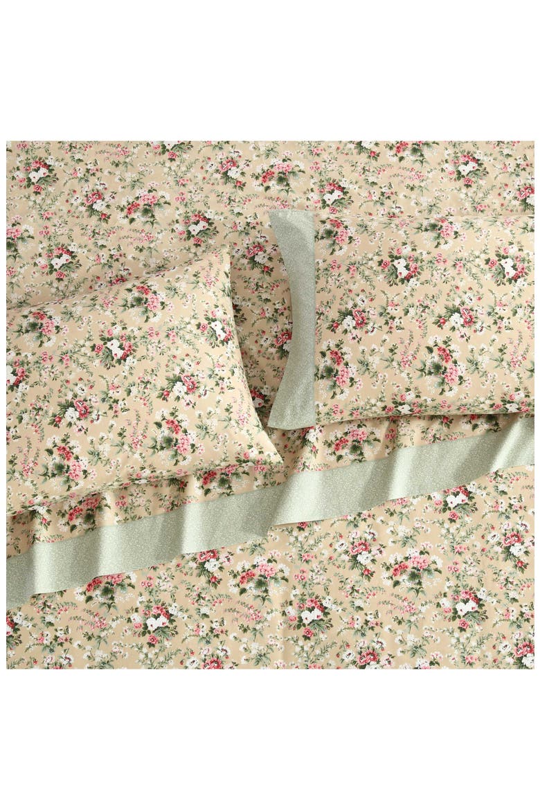 Serene Dream 4-Piece Cotton Sheet Set, Alternate, color, PASTEL BROWN