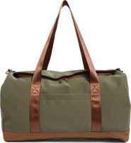 MYTAGALONGS Faux Leather Duffle Bag