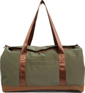 MYTAGALONGS Faux Leather Duffle Bag
