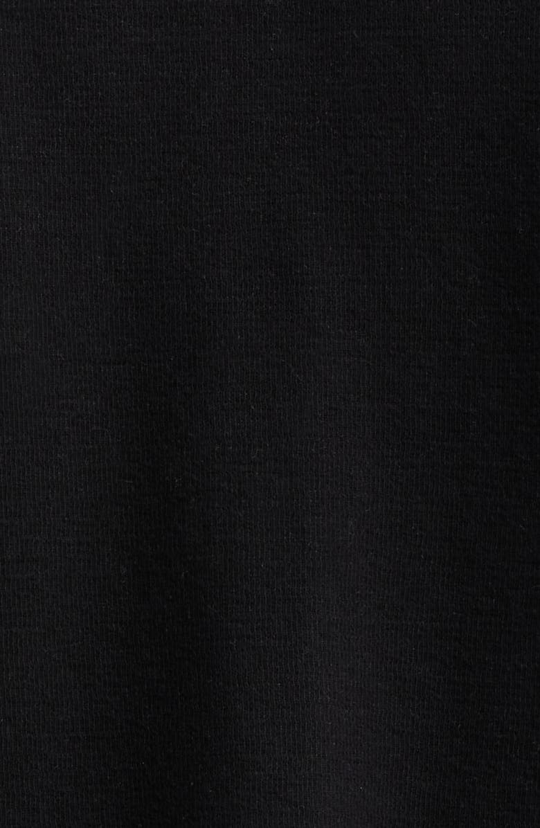 Eileen Fisher Organic Cotton Short Jacket, Alternate, color, Black