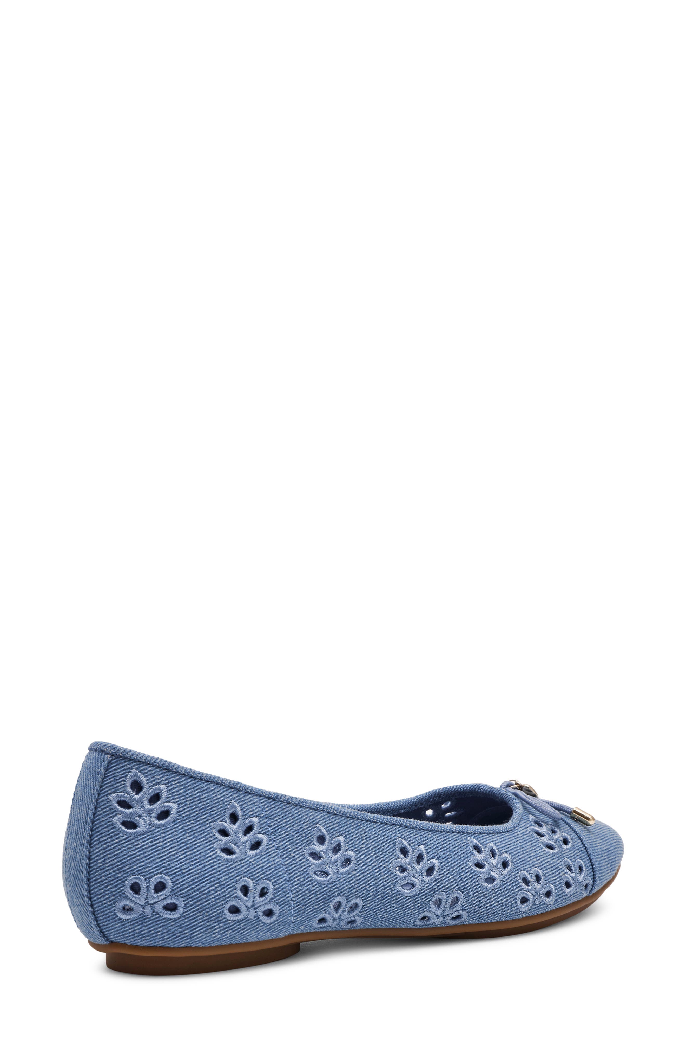 Anne Klein Luci Flat, Alternate, color, Denim