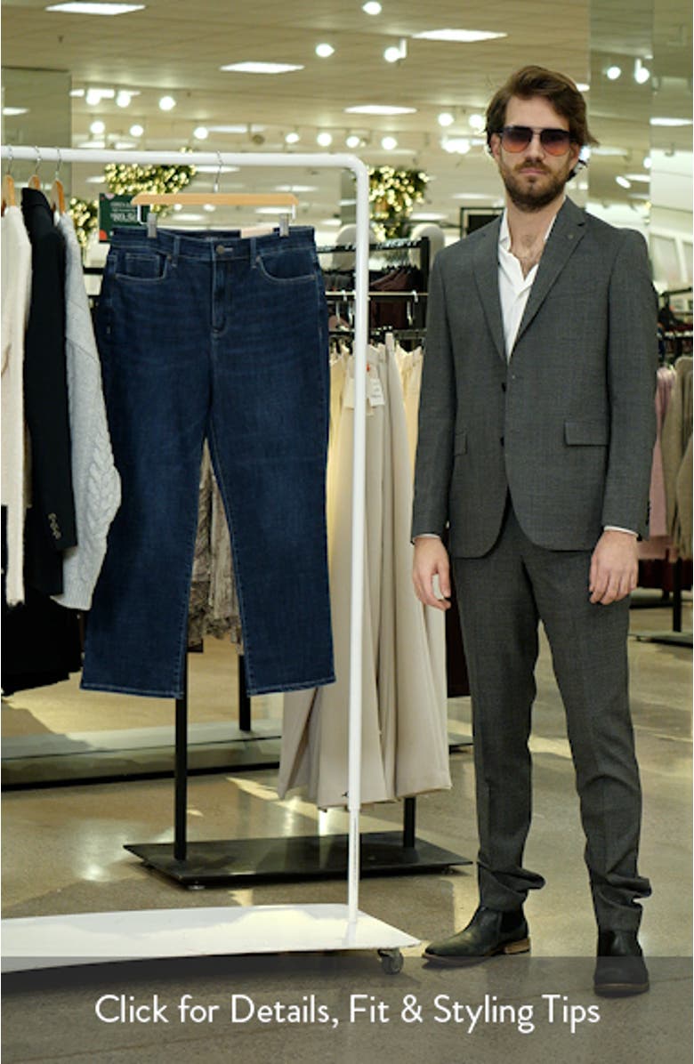 Marilyn High Waist Ankle Straight Leg Jeans, sales video thumbnail