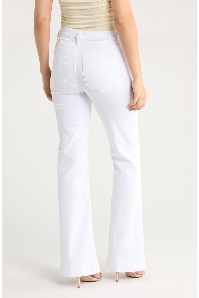 Dojo Flare Leg Jeans, Alternate, color, CASABLANCA