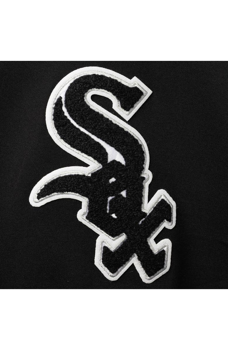 PRO STANDARD Men's Pro Standard Black Chicago White Sox Team Logo Pullover Hoodie, Alternate, color, 