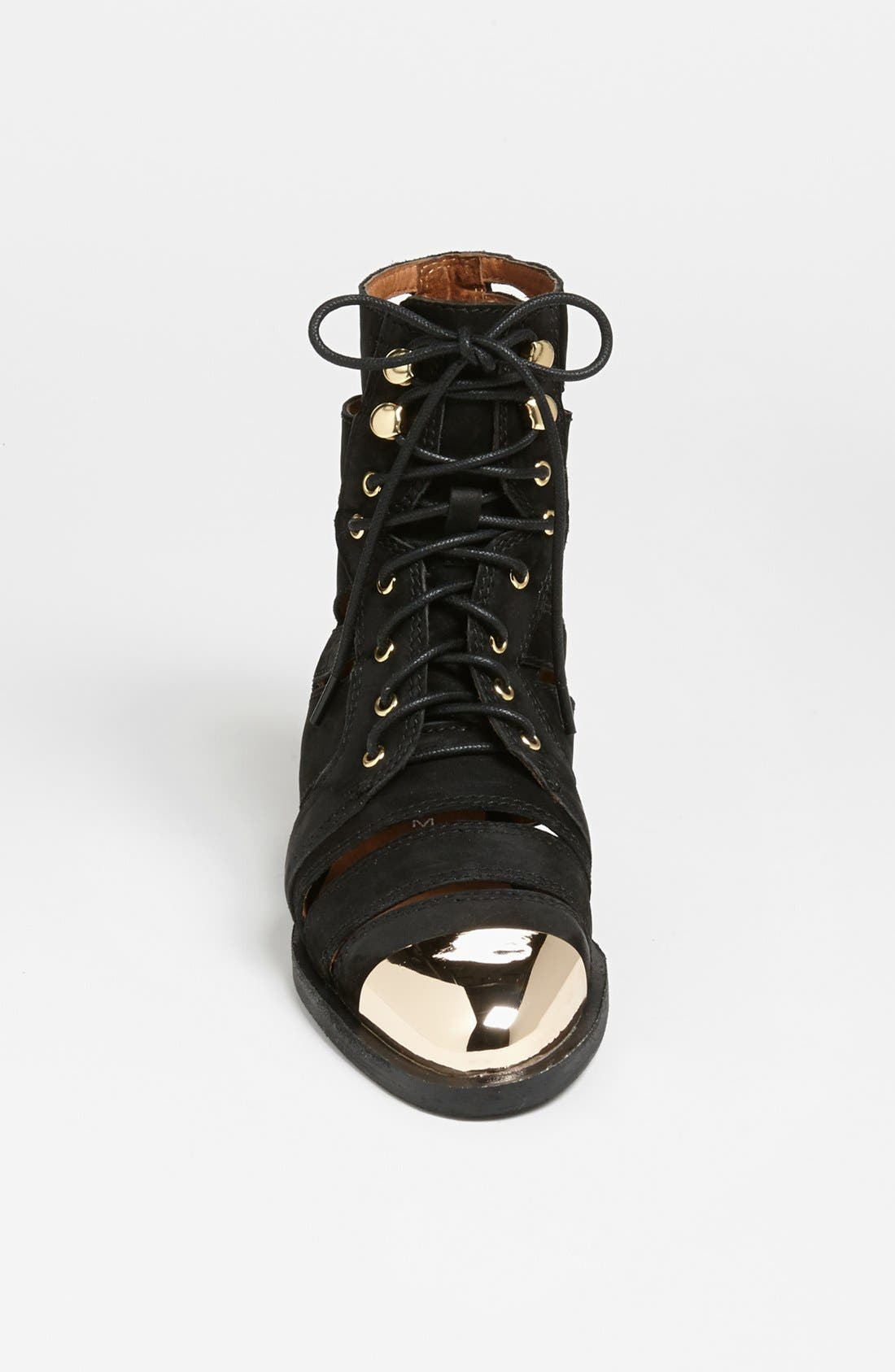 'Slashd' Boot, Alternate, color, BLACK NUBUCK GOLD