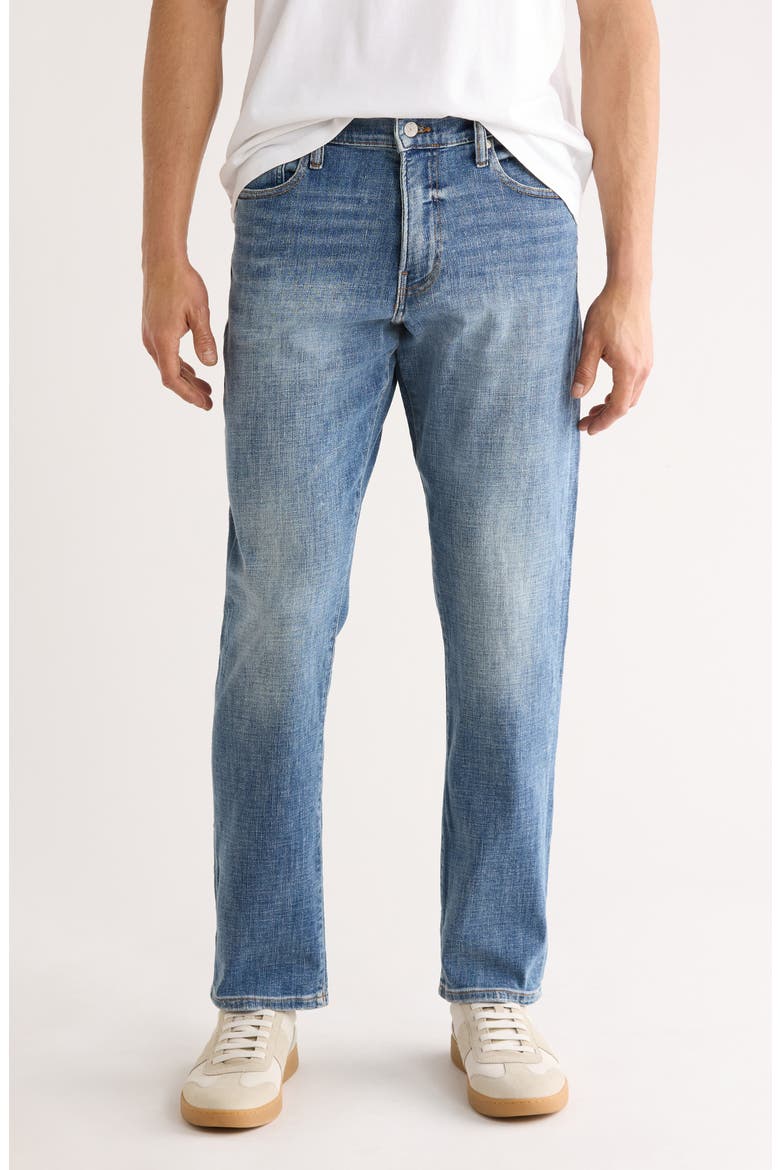 410 Athletic Straight Jeans, Main, color, HIGH HORSE