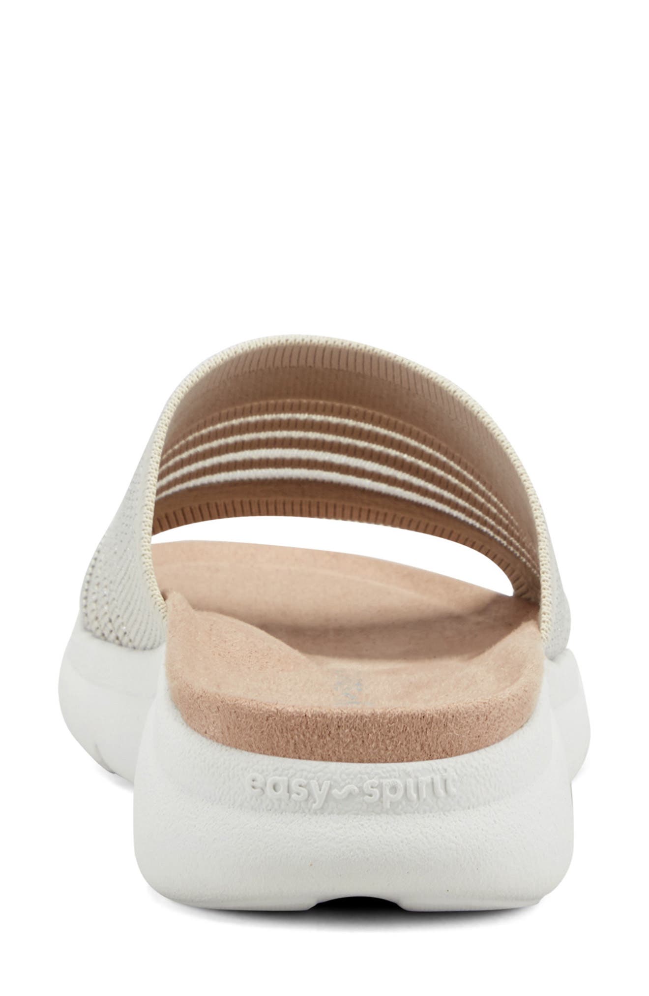 Easy Spirit Alison Slide Sandal, Alternate, color, Ivory