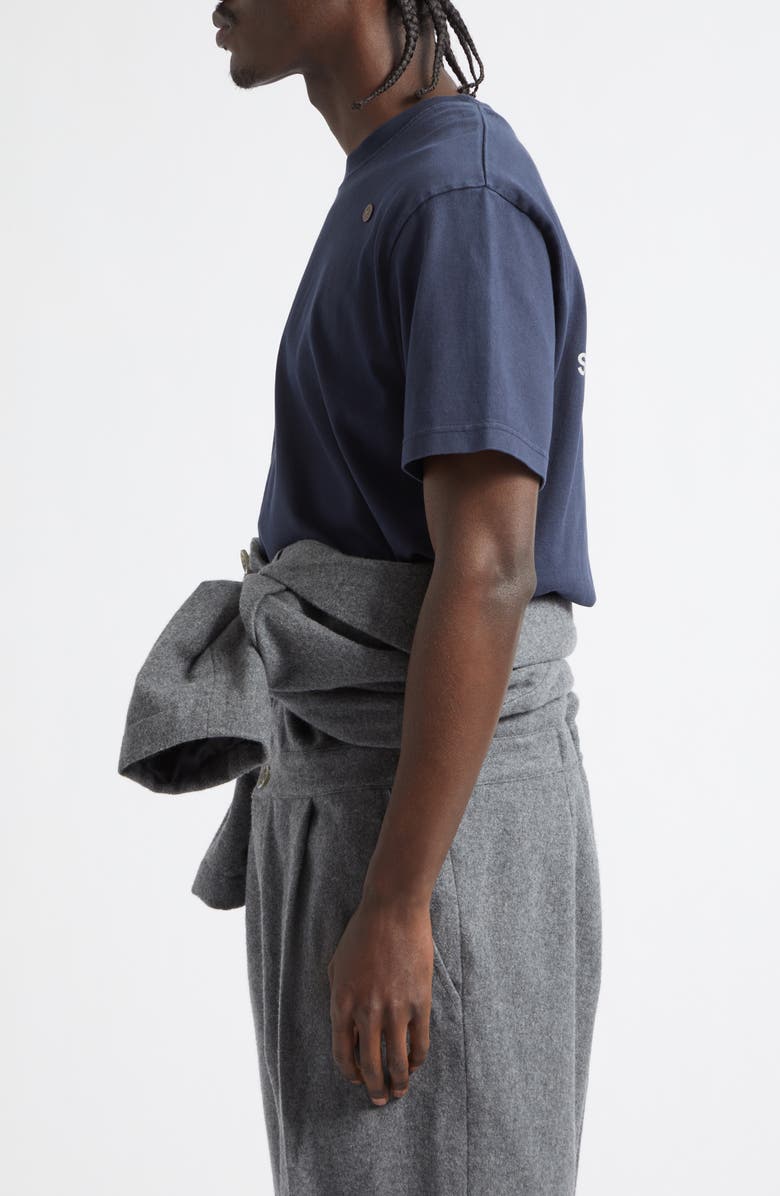 SONG FOR THE MUTE x Birkenstock The Collector Classic Graphic T-Shirt, Alternate, color, Overdyed Navy