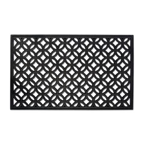 Recycled Rubber Non-Slip Entryway Doormat