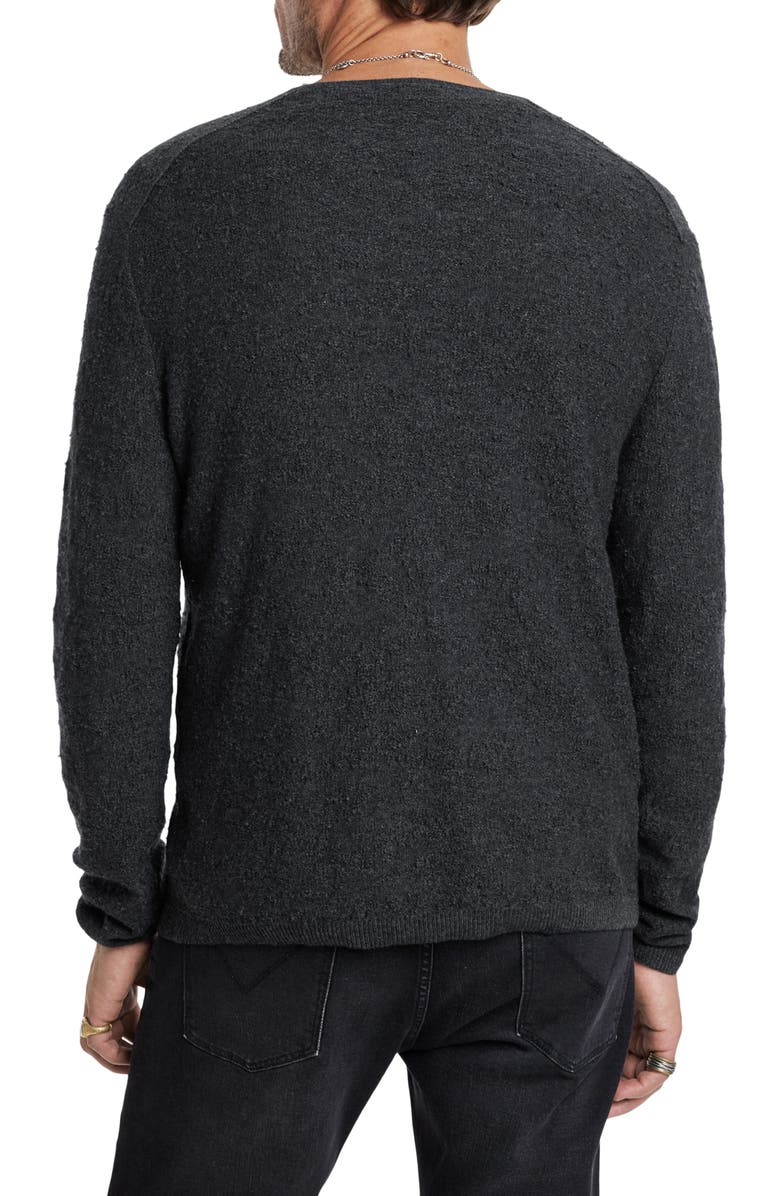 John Varvatos Alhandra Wool & Cashmere Henley Sweater, Alternate, color, 