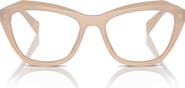 Prada 54mm Butterfly Optical Glasses