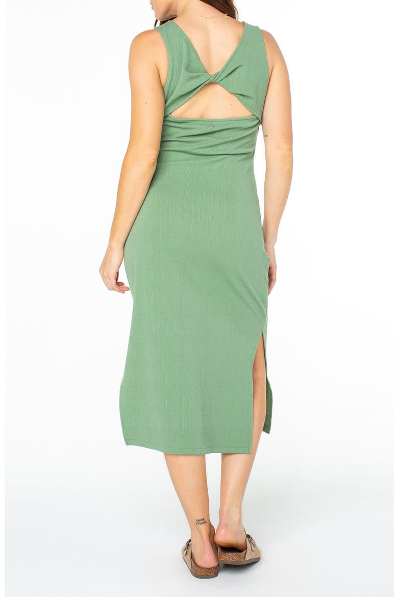City Lights Tank Midi Dress, Alternate, color, LODEN GRN