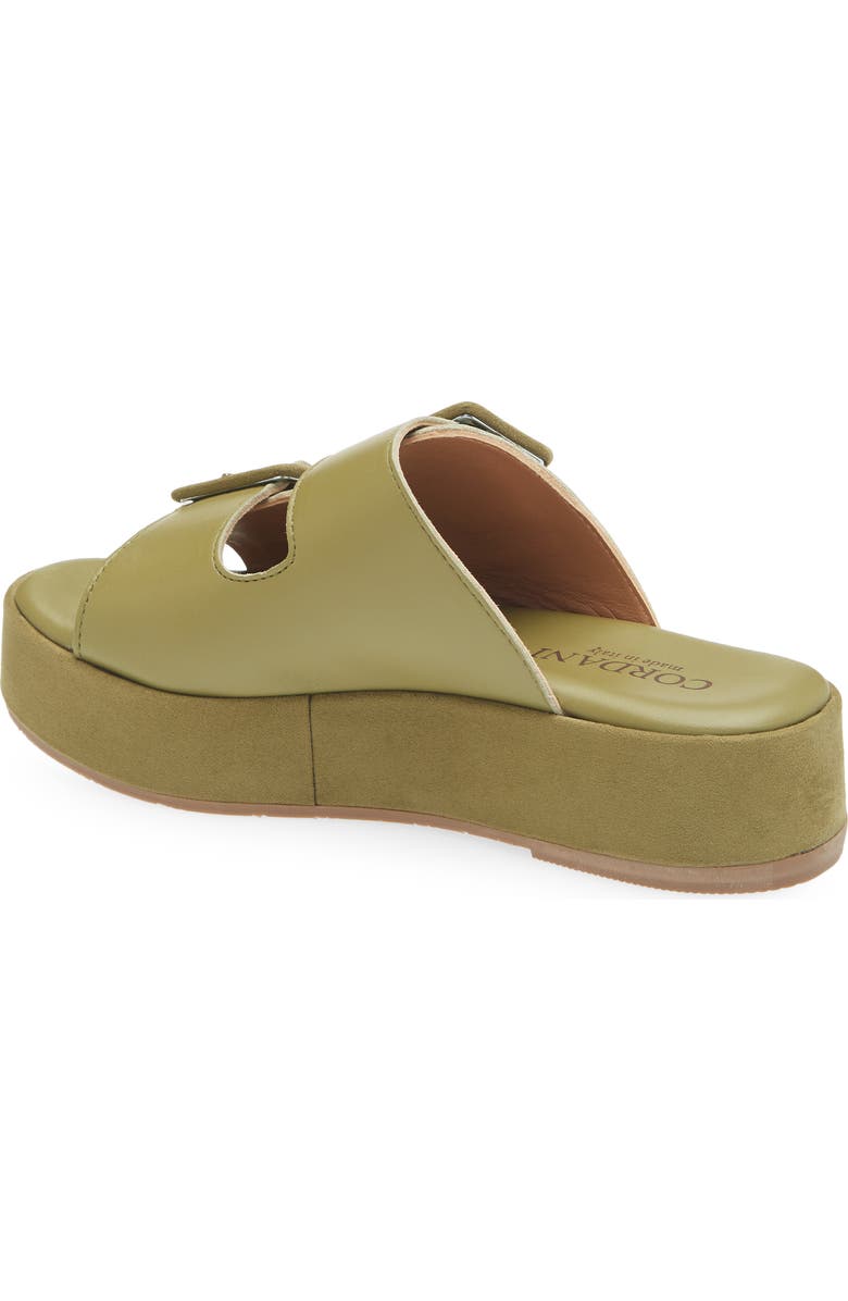 Cordani Karson Platform Slide Sandal, Alternate, color, Militare