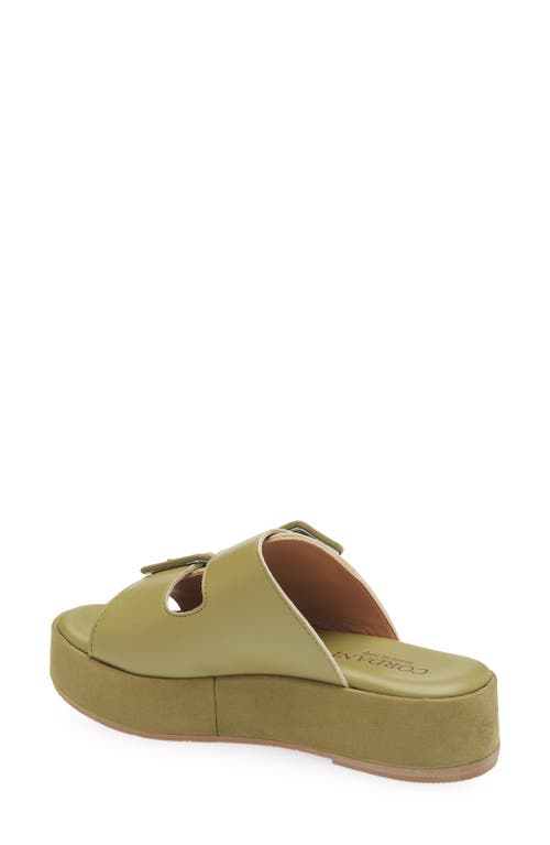Cordani Karson Slide Sandals In Militare