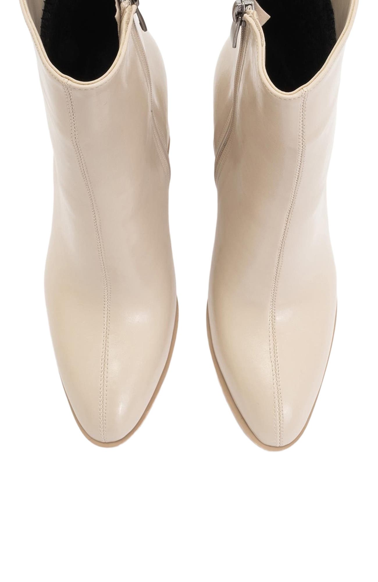 Jewel High Heel Boot, Alternate, color, Beige Faux Leather