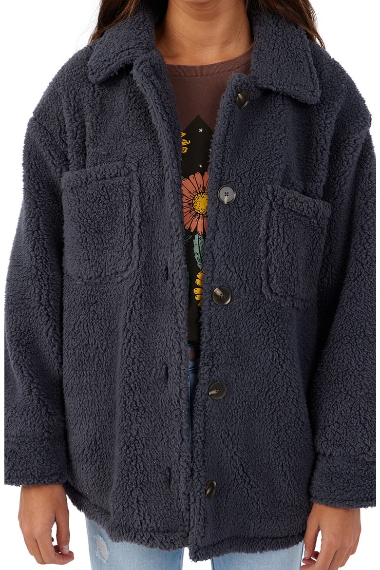 Heath Fleece Jacket, Main, color, PERISCOPE
