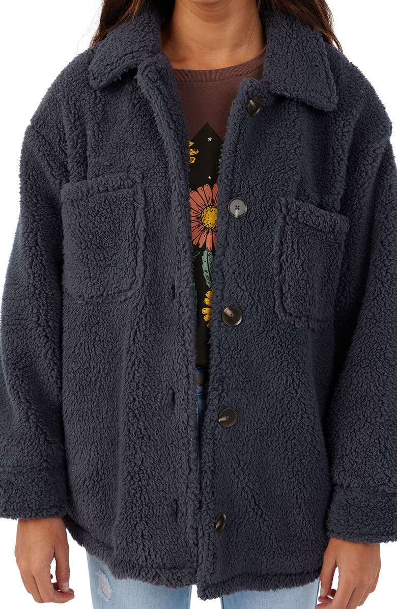 O'Neill Heath Fleece Jacket, Main, color, Periscope