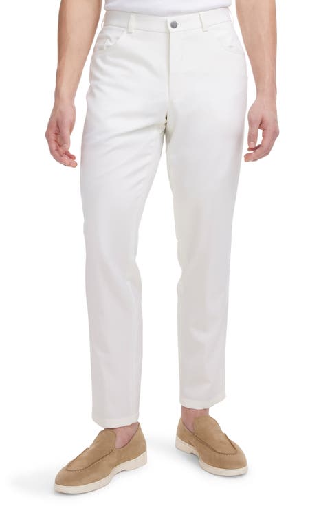 Sage 5-Pocket Wool Pants