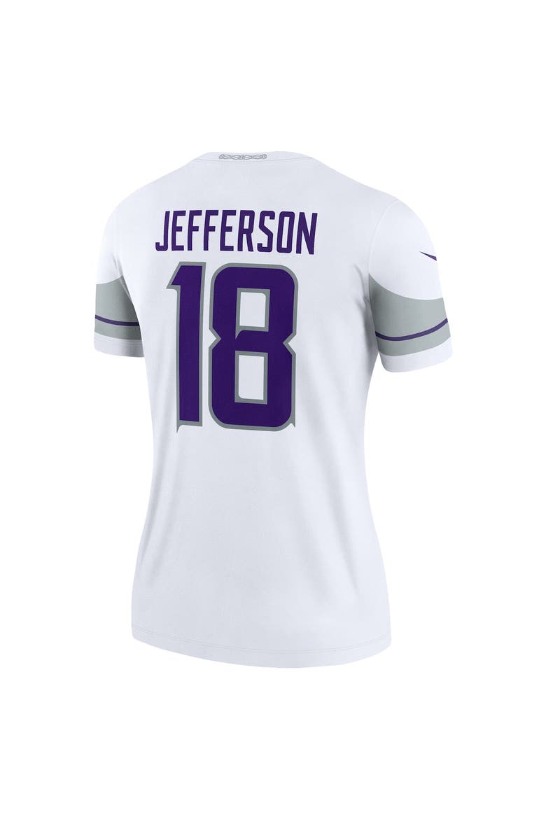 Women's Nike Justin Jefferson White Minnesota Vikings Alternate Legend Jersey, Alternate, color, White