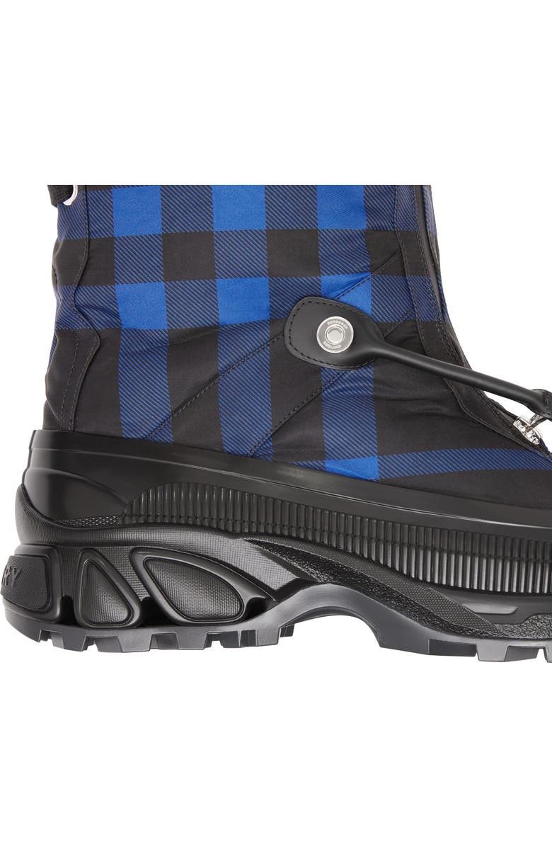 Burberry Check Snow Boot, Alternate, color,