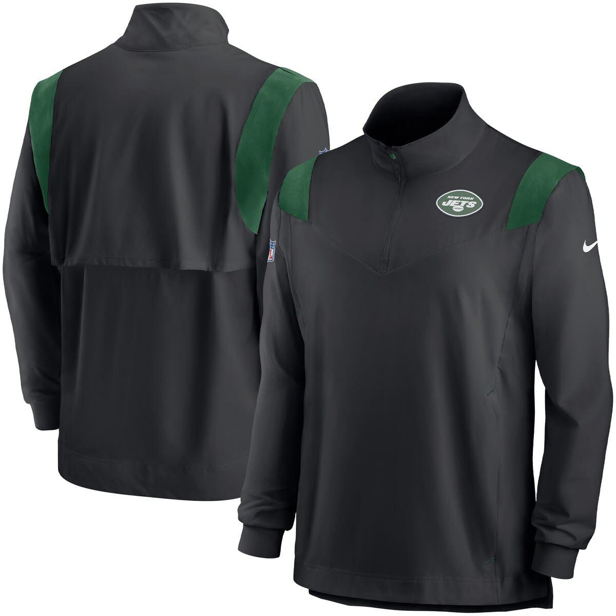 【美品✨】LEONARD 2点セット✨シルク混 アンサンブル ペイズリー黒緑 L Nike Men's Nike Black New York Jets Sideline Coach Chevron Lockup