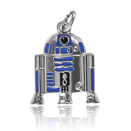 Star Wars Charm Bracelet With 5 Unique Charms, 7" + .75" In Metallic