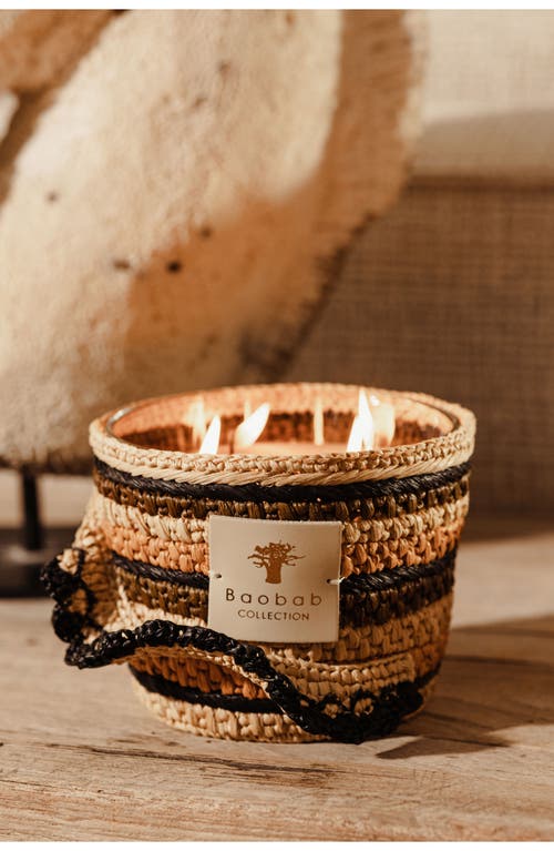Baobab Collection Fety Anjara Candle In Khaki