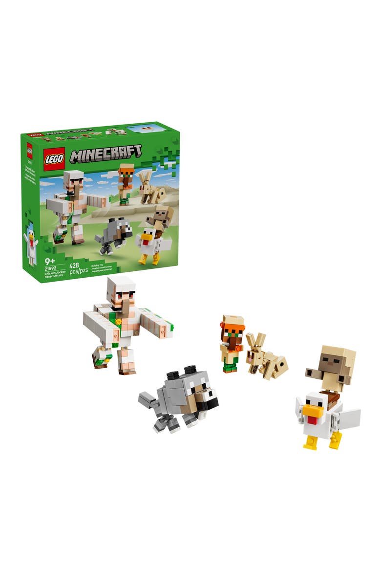 Minecraft Chicken Jockey Desert Attack Kit 21592, Alternate, color, MULTI
