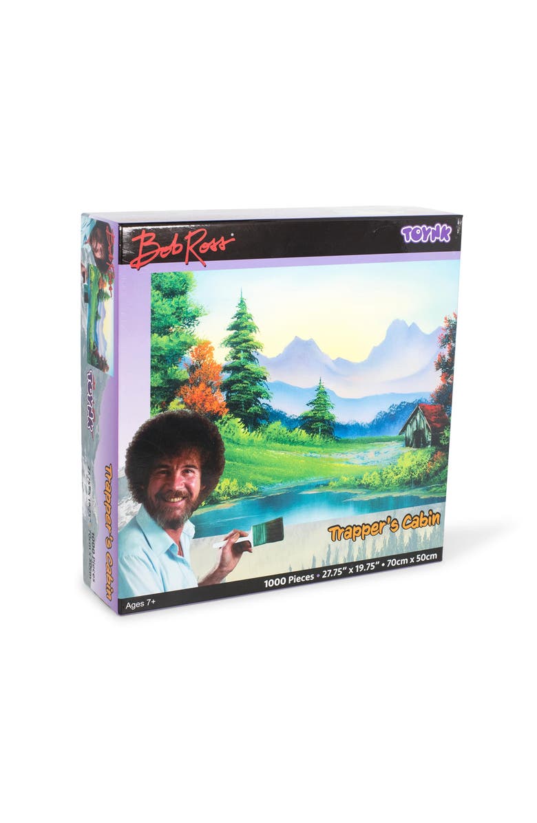 Bob Ross Trapper's Cabin Nature Puzzle | 1000 Piece Jigsaw Puzzle, Main, color, Multi-Color