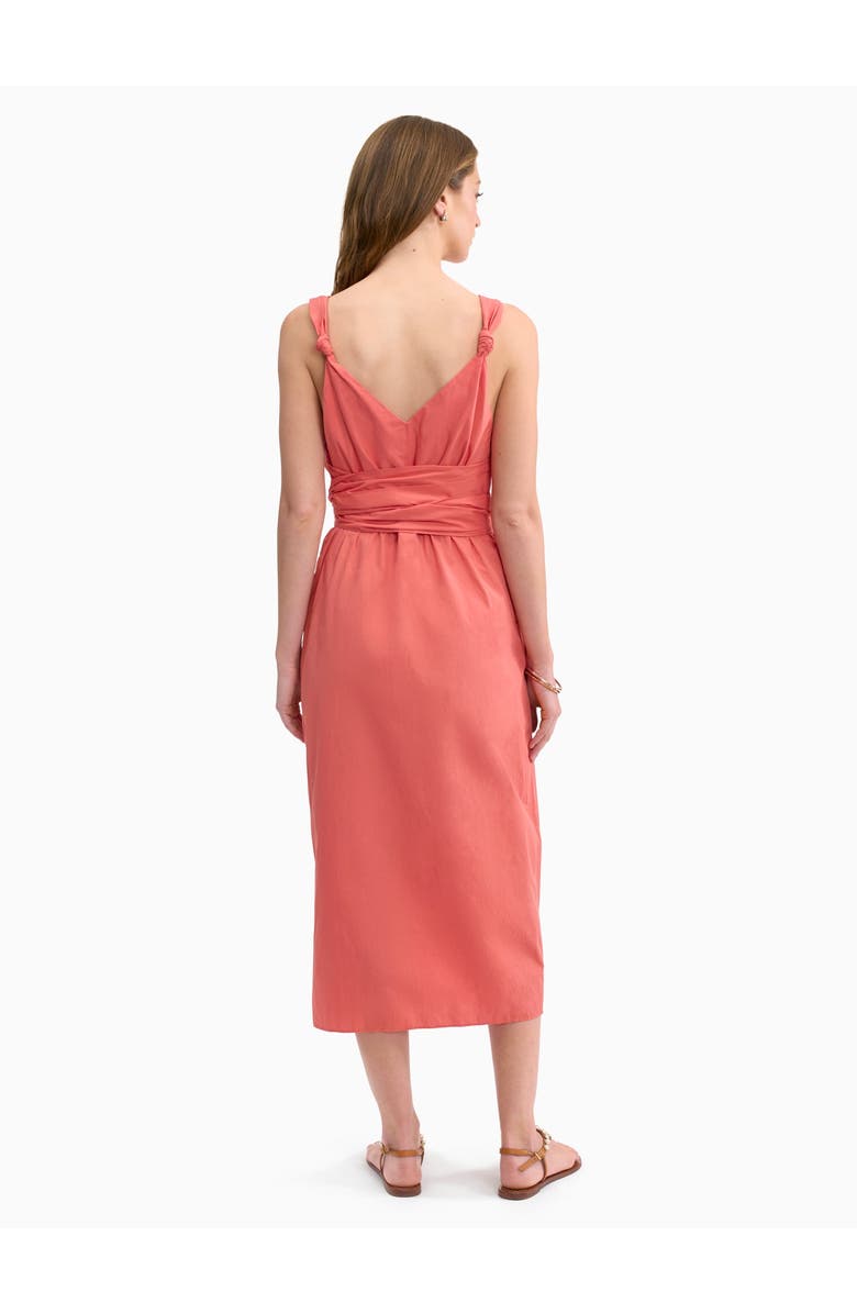 Rebecca Taylor Brielle Poplin Dress, Alternate, color, Coral Blush