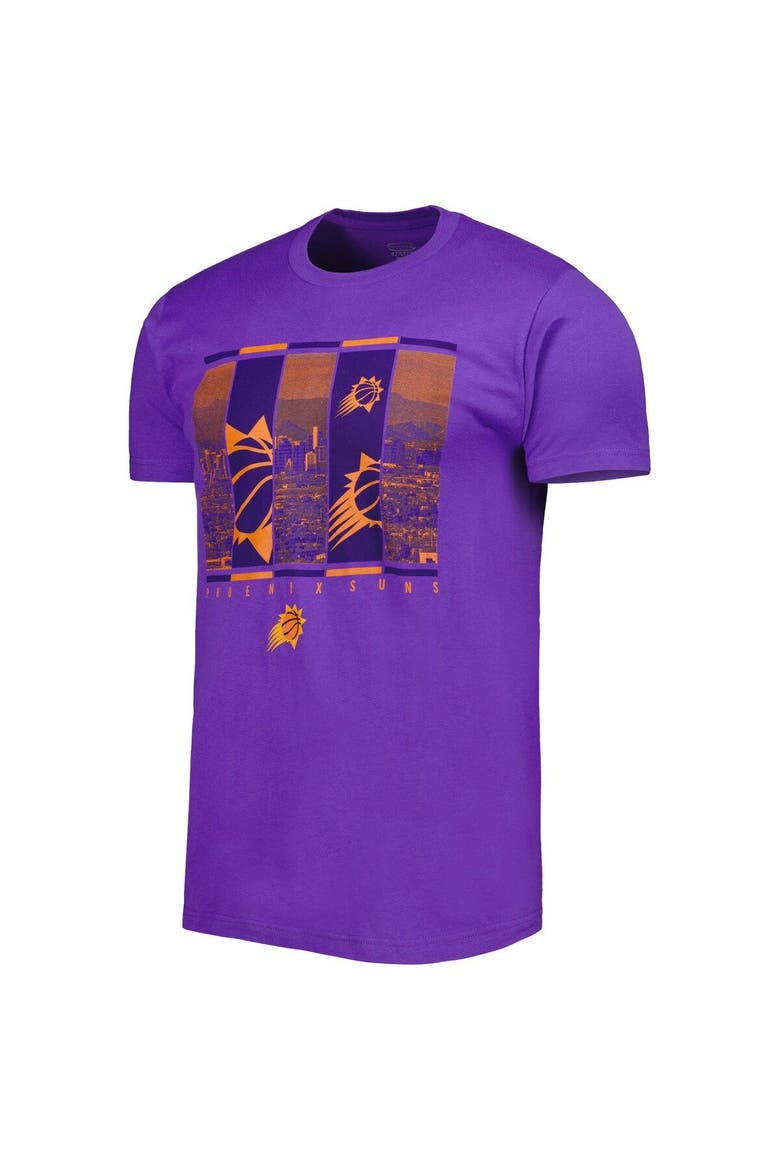 Men's Stadium Essentials Purple Phoenix Suns City Skyline T-Shirt, Alternate, color, Purple
