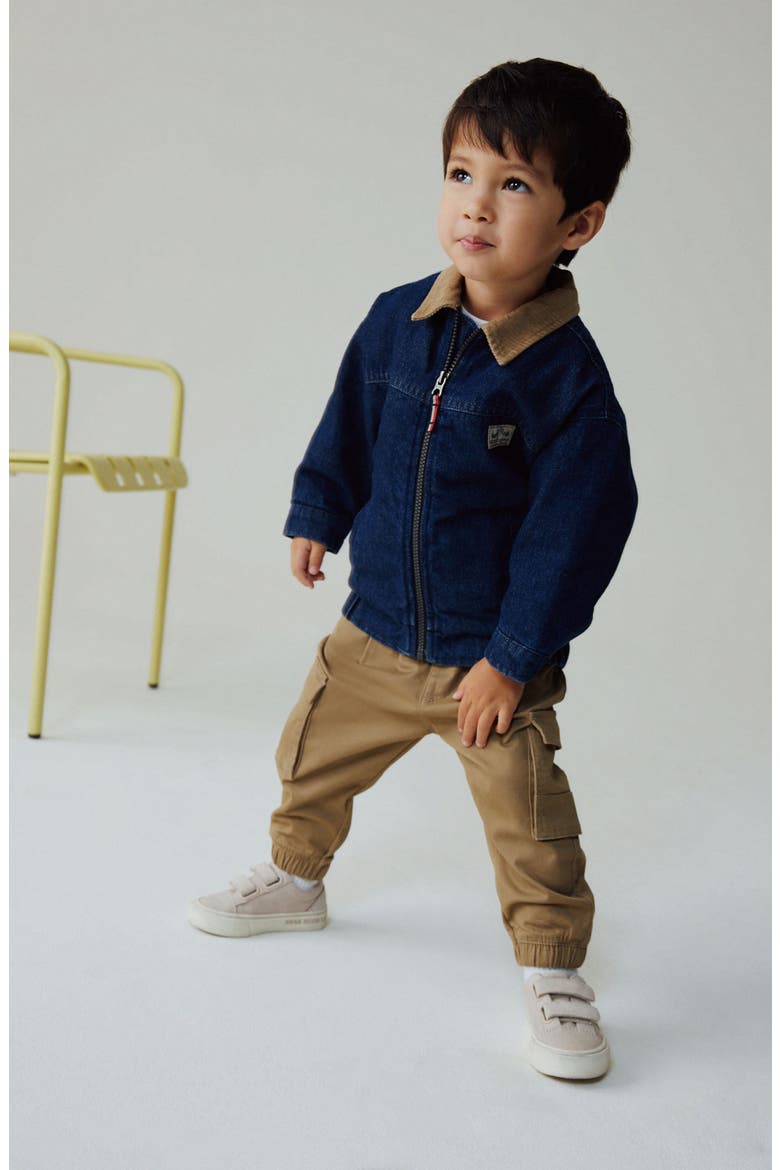 Kids' Carpenter Denim Jacket, Alternate, color, BLUE